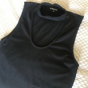 Express Choker Collar Top